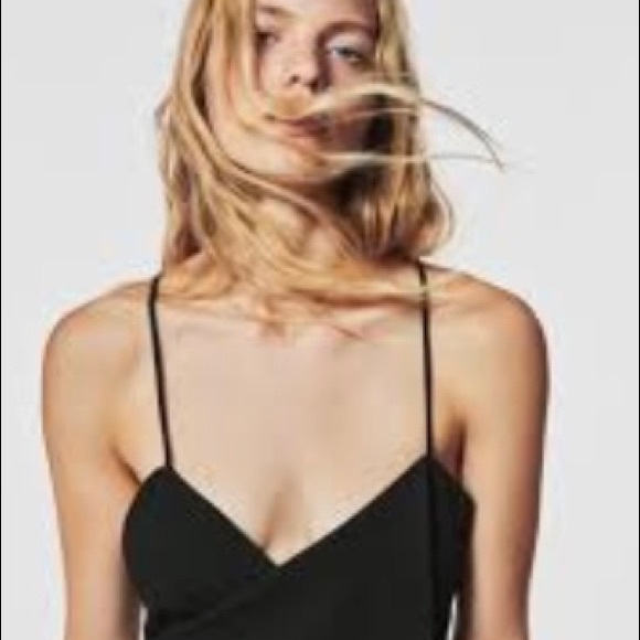 Zara Black Strappy Dress. NWT. Size Small. - Picture 6 of 9